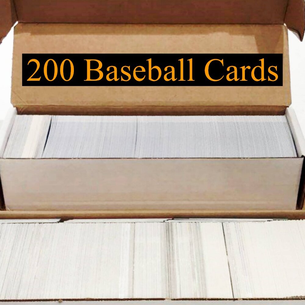 Baseball Cards Set Lot Pack Box